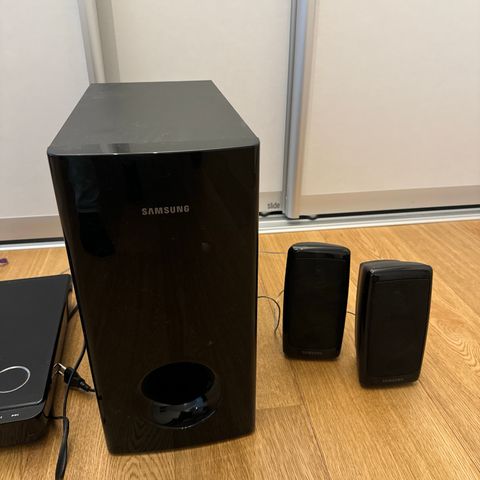 Samsung bluray hjemmekino