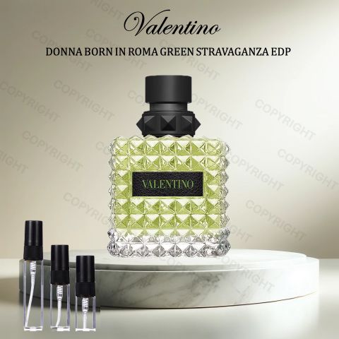 Valentino Donna Born in Roma Green Stravaganza edp parfyme tester / dekant