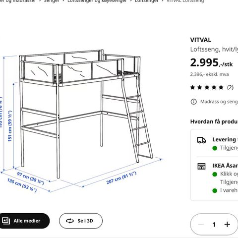 Loftsseng/ gamingseng