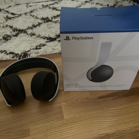 Ps5 Sony Pulse 3D trådløse hodetelefoner med lader og jack