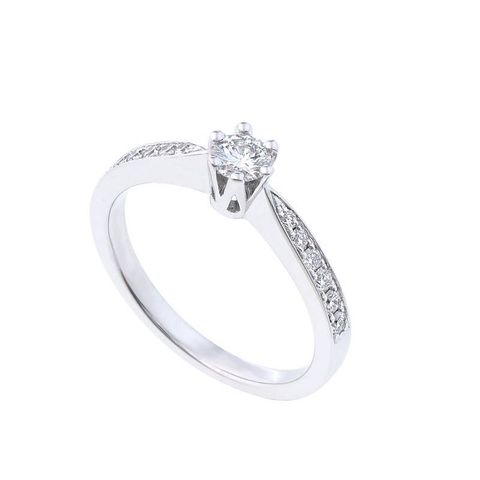 Elegance Exclusive diamantring 0,40 ct - Strl. 51