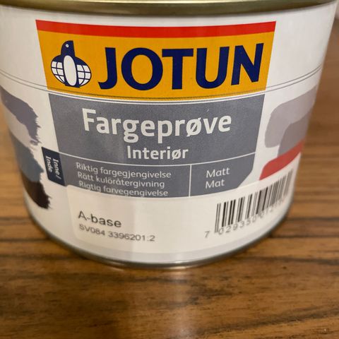 Fargeprøve Jotun Gullhår