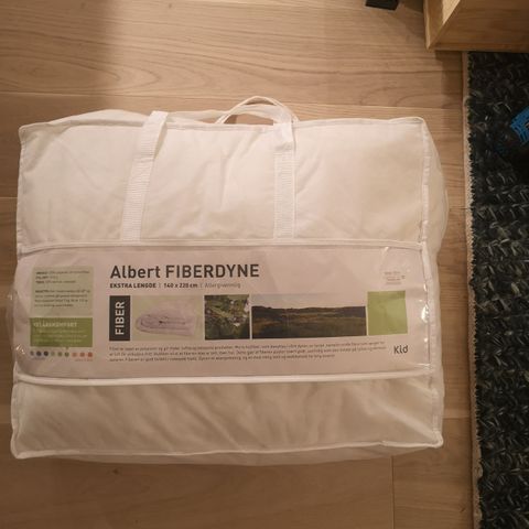 Albert helårs fiberdyne 140×220cm