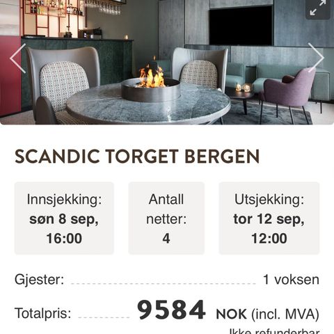 Hotell i Bergen sentrum