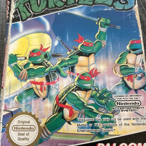 Turtles spill til Nintendo Nes