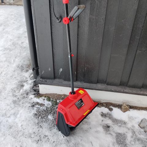 elektrisk snøskuff