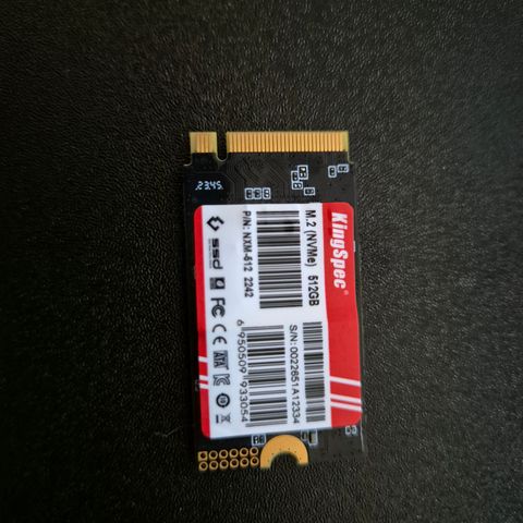 512 GB NVME