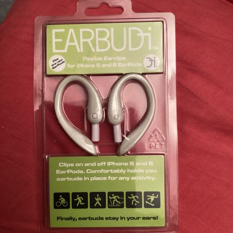 EARBUDi Flex - Compatible with Your Apple iPhone Wired EarPods | Attaches to The