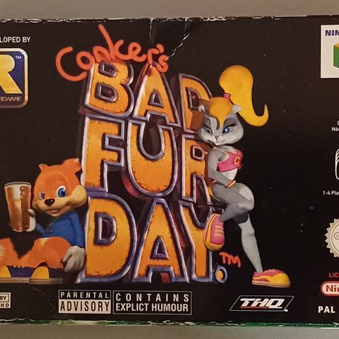 N64 - Conker's Bad Fur Day