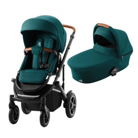 Barnevogn Britax Smile III, Atlantic Green, Bagdel + Sittedel