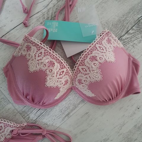 Badedrakt H&M BH 75B Push UP 36 Ny! Pakke 36 34