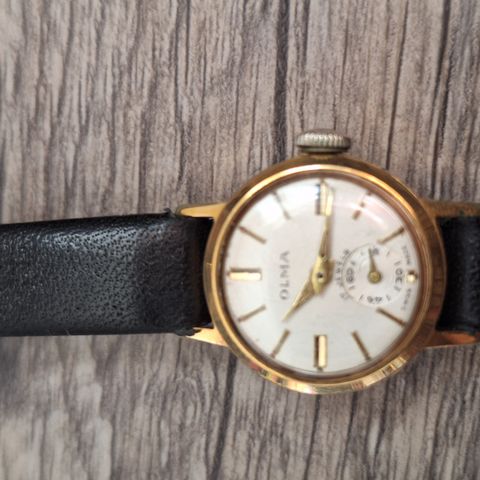 VINTAGE OLMA KLOKKE SWISS MADE