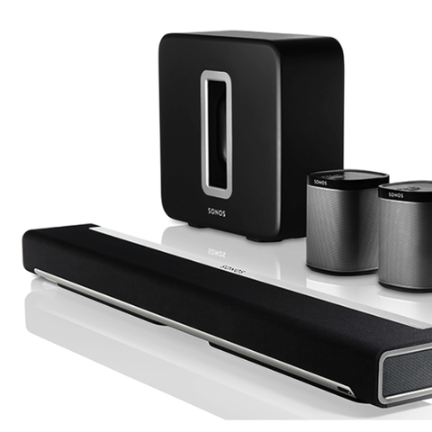 Immersive set Sonos  (2x Sonos Play:1 / Playbar / Subwoofer) 3.1.2 sys++