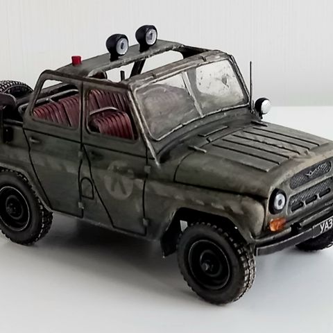 1:43 DeAgostini UAZ 469