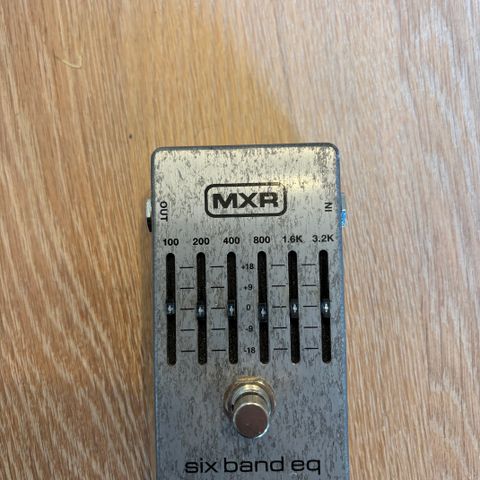 MXR Six band EQ