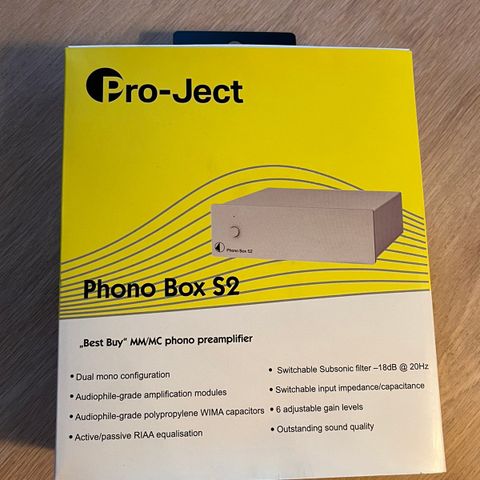 Pro-ject Phono Box S2