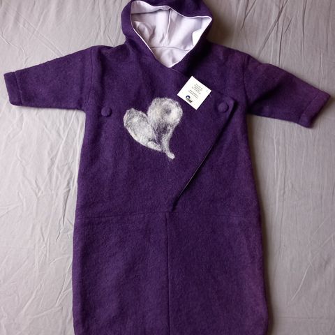 New wool baby girl sleeping bag