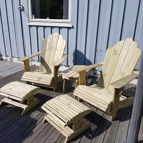 Adirondack hagestol 19mm ttykkelse