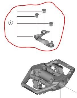 Shimano XT pedal PD-M8120 (venstre)