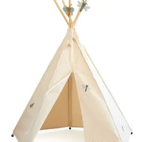 Utleie interior telt - Beige HippieTipi leketelt, Baby bugs