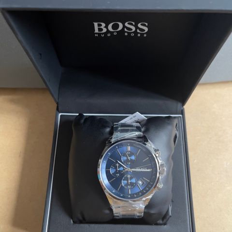 New Hugo Boss Blue Gran Prix edition Watch - Mann Klokke