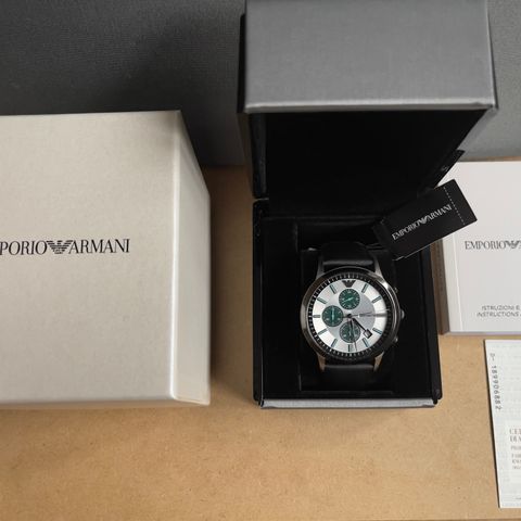 Ny Emporio Armani Renato Watch for Man -  Mann klokke