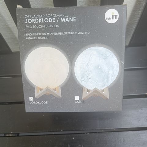 Jordklode lampe