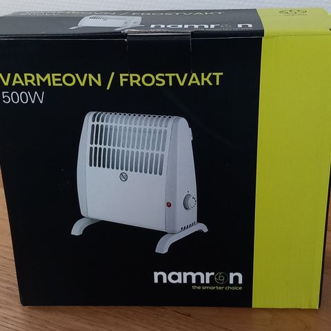 Varmeovn/frostvakt 500W