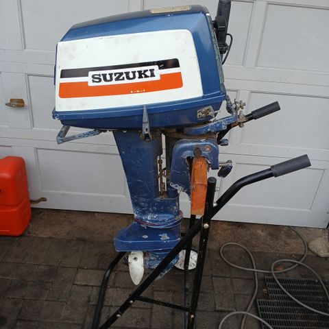 Suzuki 16 hk delemotor/rep. Obj. Kort stamme