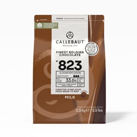 Callebaut lys sjokolade – 2,5kg