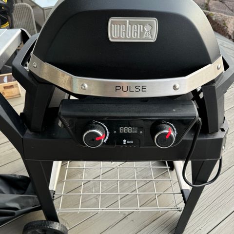 Weber 2000 elektrisk grill med stativ