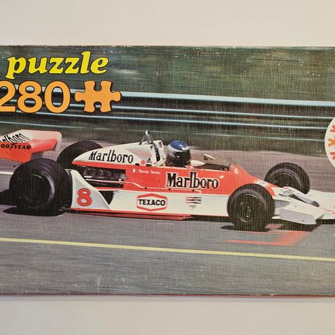 Vintage Educa Puzzle 7351 Racing Car