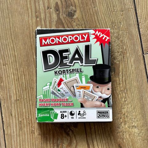 MONOPOL DEAL - Norsk utgave  (fra 2008)