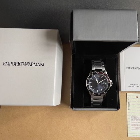 Ny New Emporio Armani Diver Watch - Mann Klokke