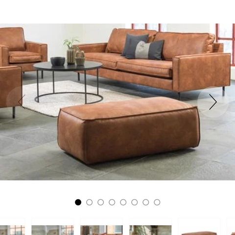 Westin sofa og puff