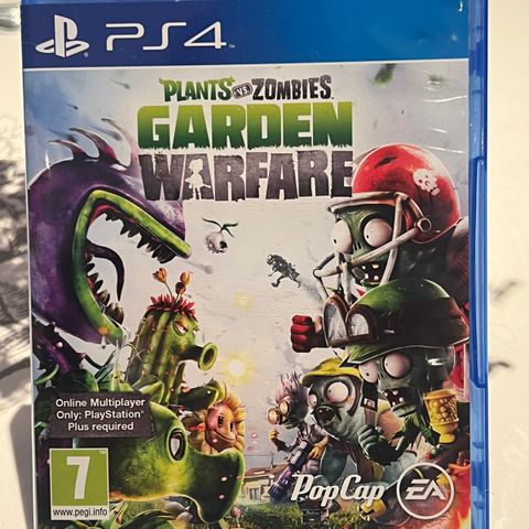 Planets vs zombies Garden warfare PS4