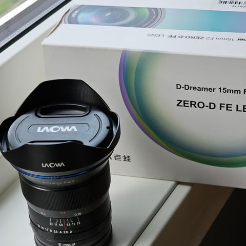 Laowa 15mm f2 Sony FE