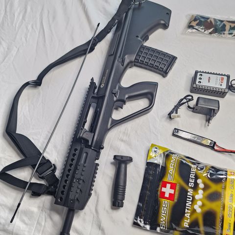 Steyr AUG A3 6mm softgun pakke