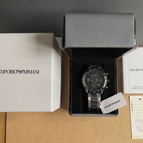 Ny New Emporio Armani Mario Watch - Mann Klokke