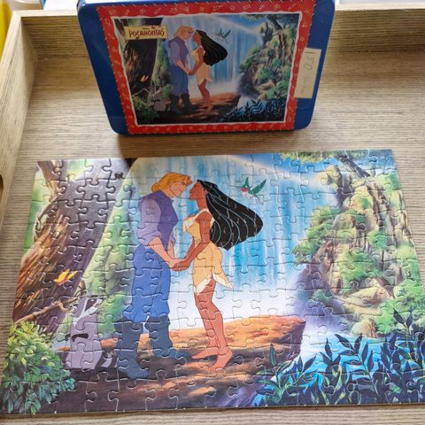 Vintage Pochahontas Disney Puslespill - 150 Brikker