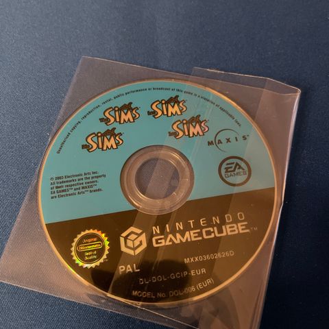 The Sims gamecube spill