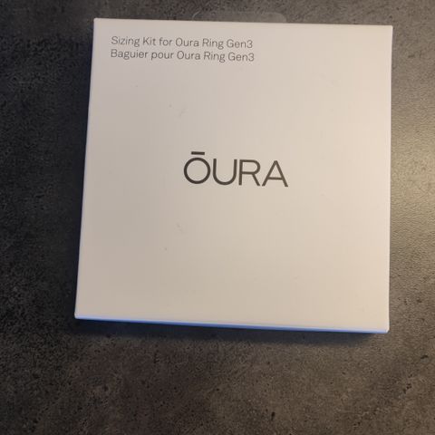 Oura ring sizing kit