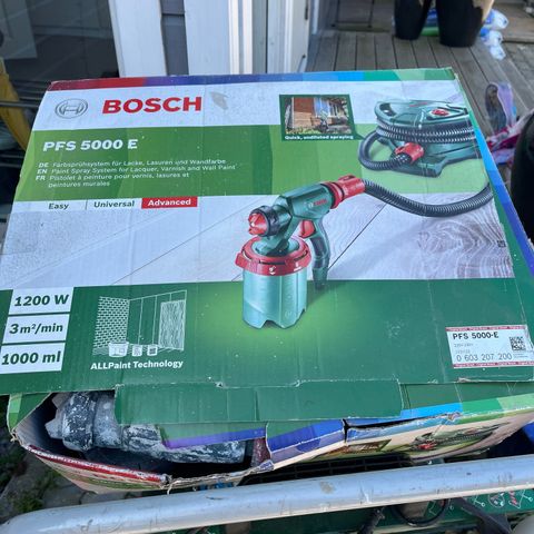 Bosch spray maling