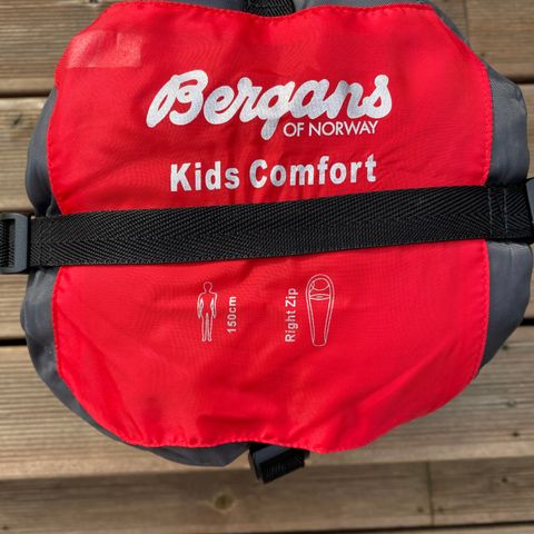 Bergans Kids Comfort sovepose selges