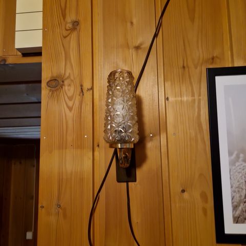 Vintage vegglampe