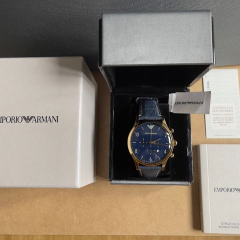 Ny New Emporio Armani Classic Watch - Mann Klokke