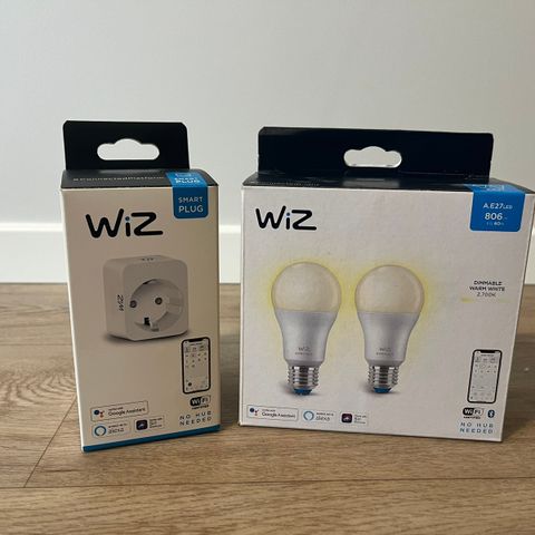 Wiz LED smartpære med Smart Plug