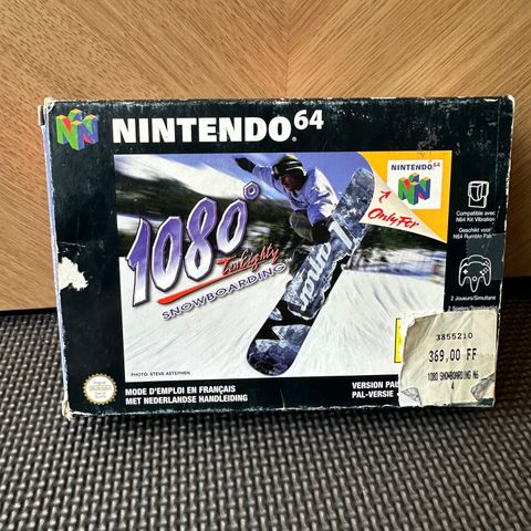 1080 Snowboarding 64 CIB