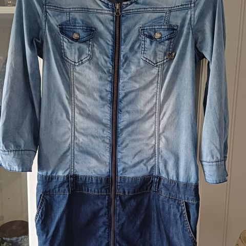 Denim kjole str 38