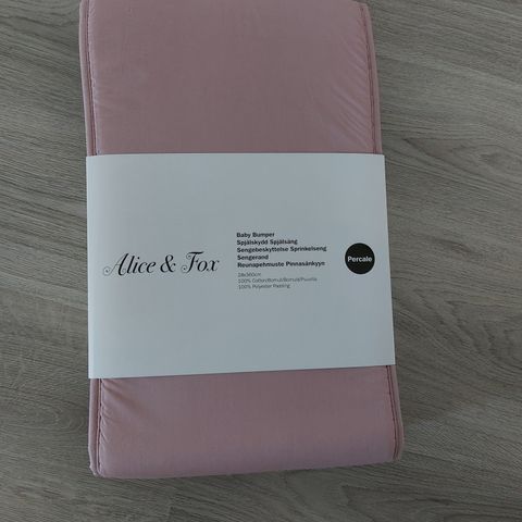 Alice & Fox Sengekant Sprinkelseng 360, Dusty Rose